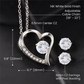 "Mom's Birthday" Forever Love Necklace and Earring Bundle